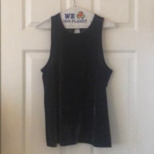 Banana factory velvet/ velour top